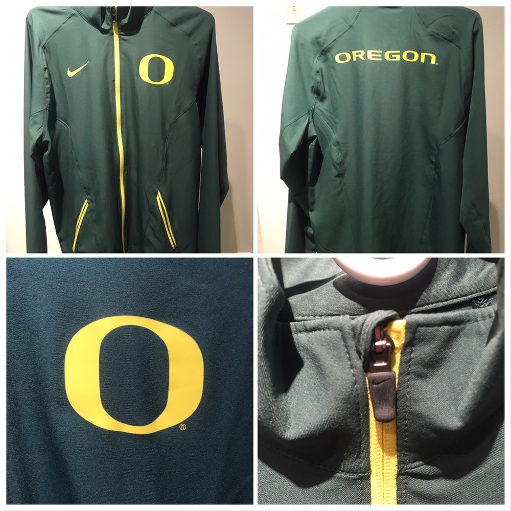 Official Nike Oregon Ducks Dri-Fit Jacket